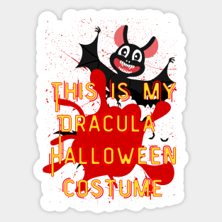 This is my costume for Halloween Sticker